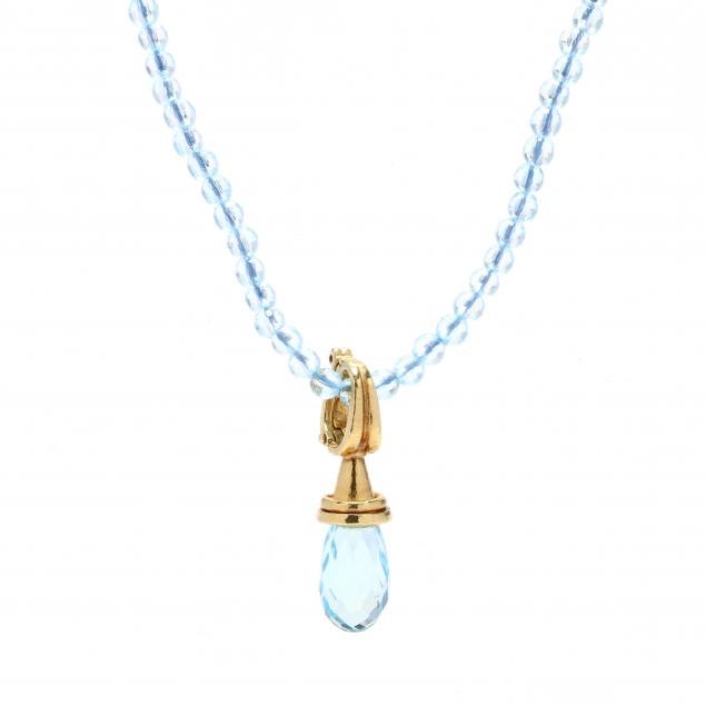 gold-and-blue-topaz-bead-necklace-and-enhancer-pendant