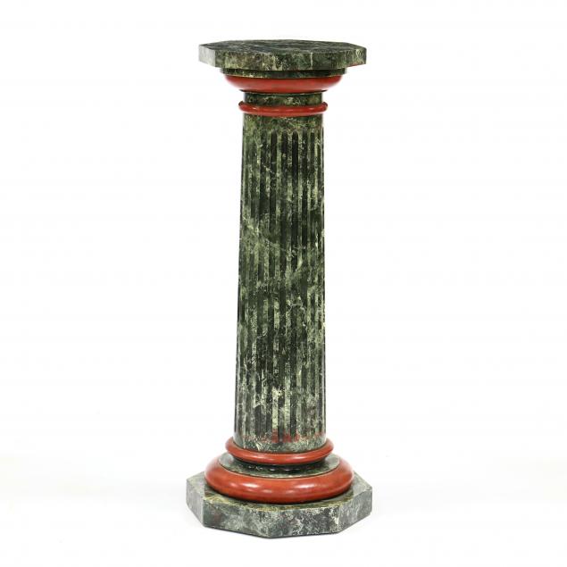 faux-marble-columnar-pedestal