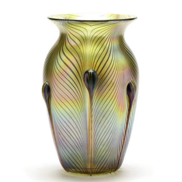 pulled-feather-art-glass-vase
