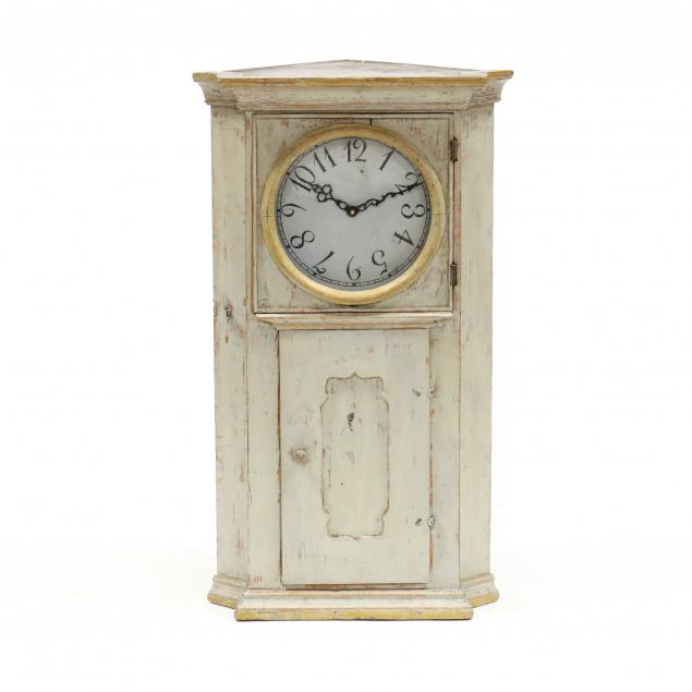 continental-painted-pine-corner-clock