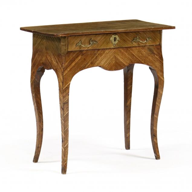 french-provincial-one-drawer-table