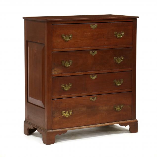 southern-chippendale-walnut-chest-of-drawers