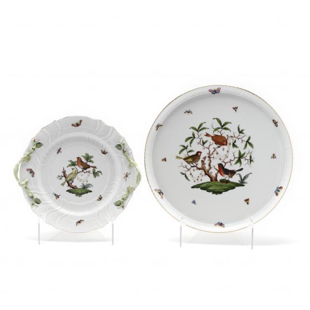 two-herend-i-rothschild-bird-i-platters