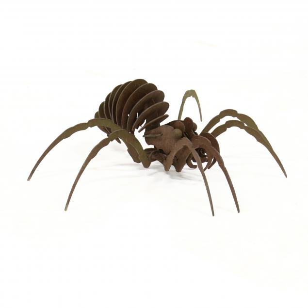 contemporary-steel-sculpture-of-a-spider