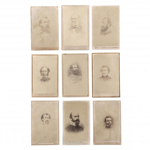 nine-cdvs-of-confederate-generals