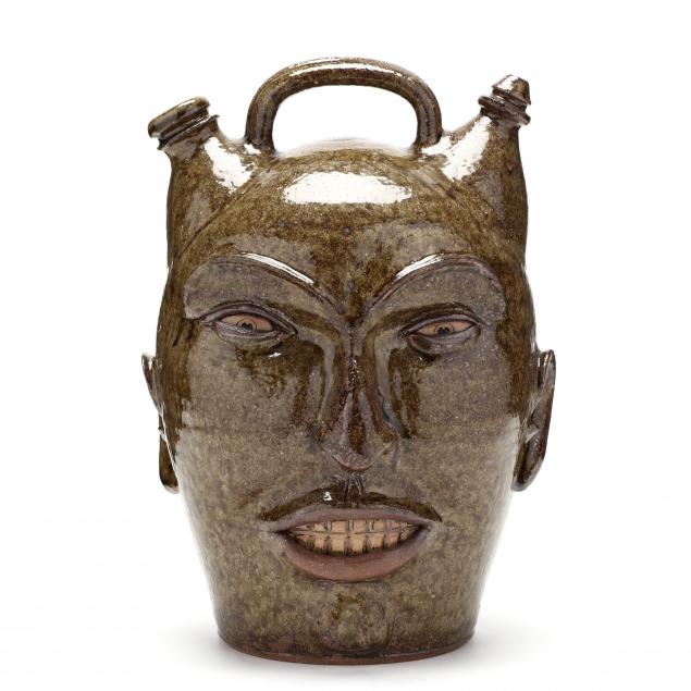 nc-folk-pottery-michael-bayne-face-jug