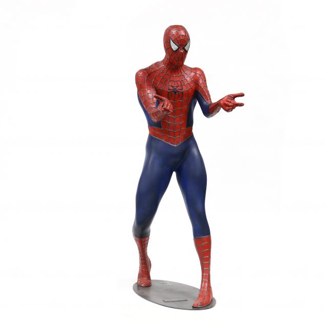 life-size-marvel-spiderman-statue