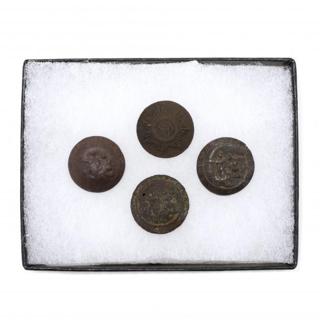 four-confederate-north-carolina-coat-buttons