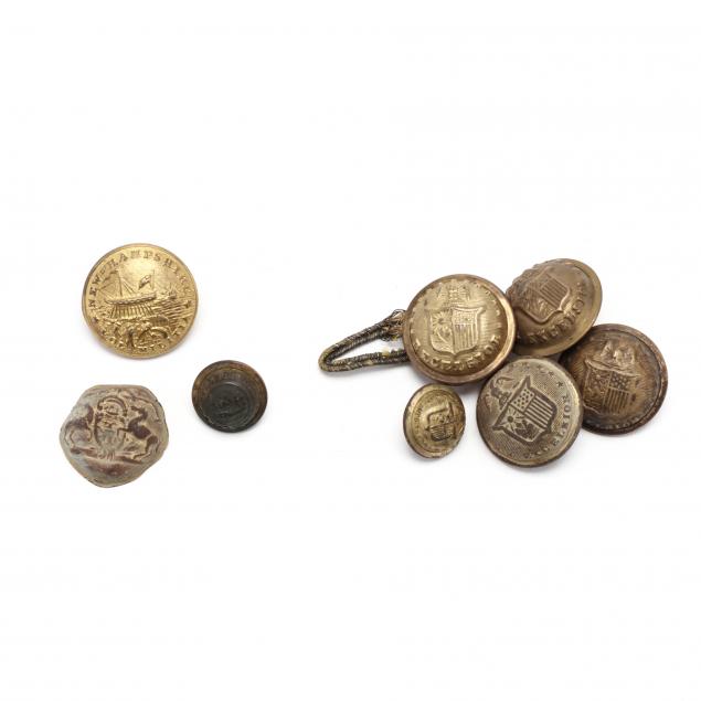 eight-civil-war-era-union-state-seal-buttons