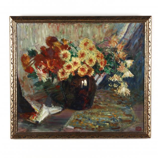 american-school-early-20th-century-still-life-with-flowers