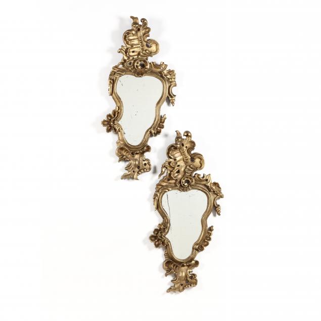 pair-of-continental-rococo-style-gilt-mirrors