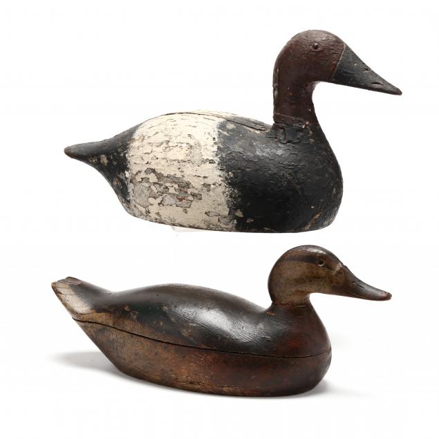 two-antique-duck-decoys