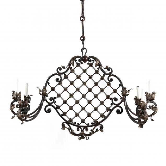 louis-xvi-style-iron-and-brass-chandelier