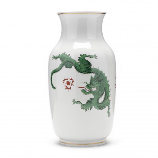 meissen-i-ming-dragon-green-i-lamp-base