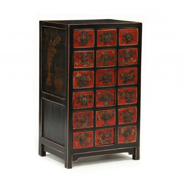 chinese-lacquered-eighteen-drawer-chest