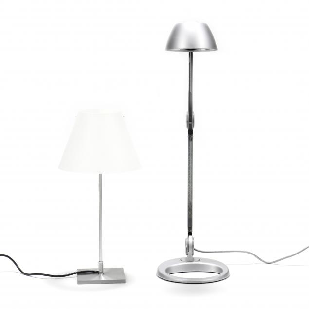 two-modern-designer-table-lamps