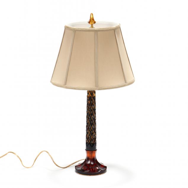 att-marbro-cased-glass-column-table-lamp