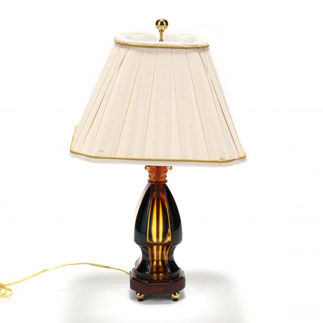 maitland-smith-glass-column-table-lamp