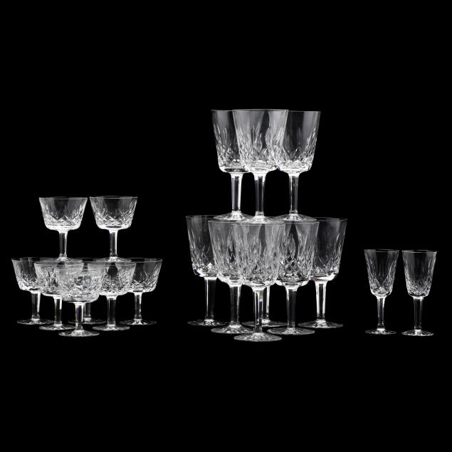 waterford-grouping-of-i-lismore-i-crystal-stemware