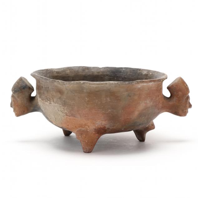 native-american-figural-pottery-bowl
