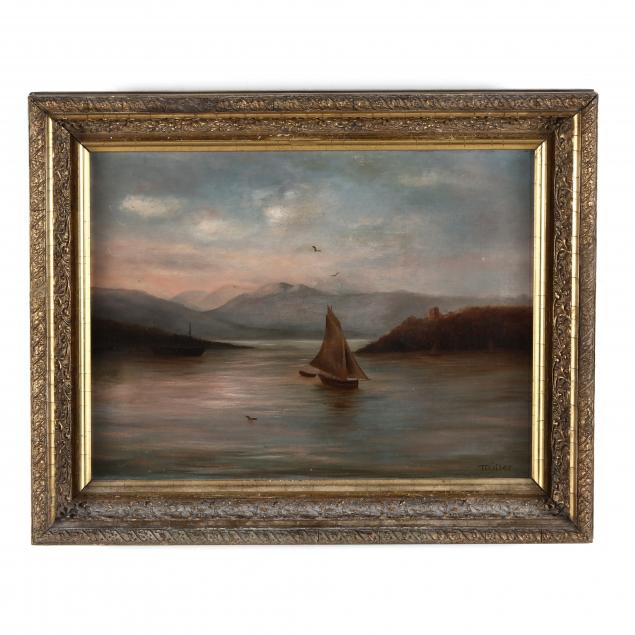 american-school-mid-20th-century-waterscape-with-sailboat