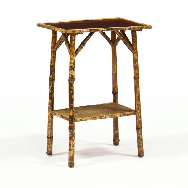 antique-english-burnt-bamboo-side-table