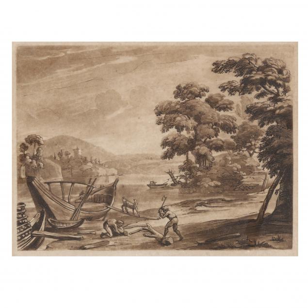 vintage-etching-of-men-splitting-wood