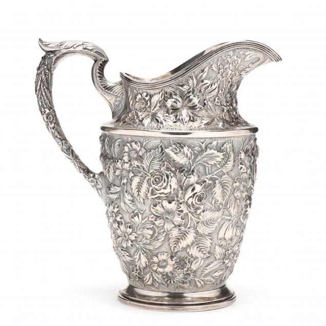 a-baltimore-i-repousse-i-sterling-silver-water-pitcher