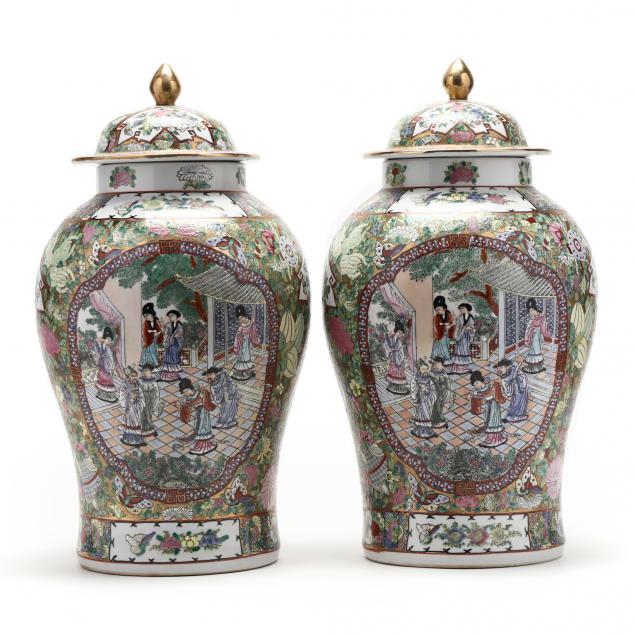 a-pair-of-porcelain-famille-rose-covered-temple-jars