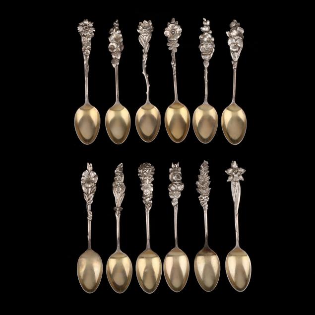 set-of-twelve-reed-barton-i-harlequin-i-sterling-silver-five-o-clock-spoons