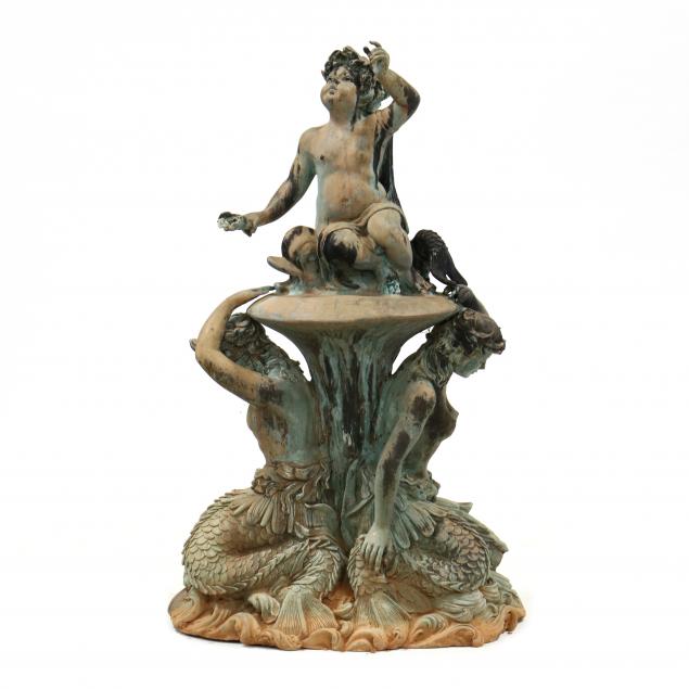classical-style-bronze-mermaid-fountain