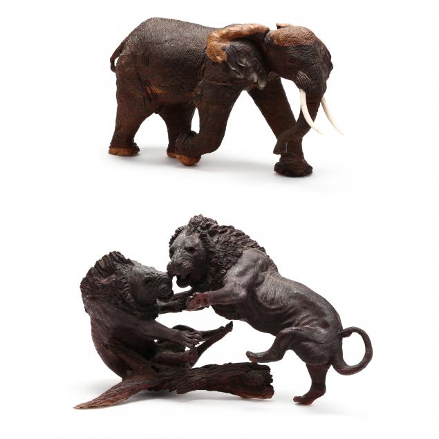 two-contemporary-african-carved-ironwood-sculptures
