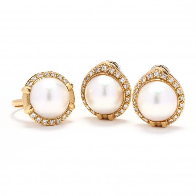 18kt-gold-mabe-pearl-and-diamond-set