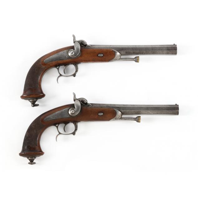 pair-of-french-cavalry-chatellerault-model-1833-single-shot-percussion-pistols