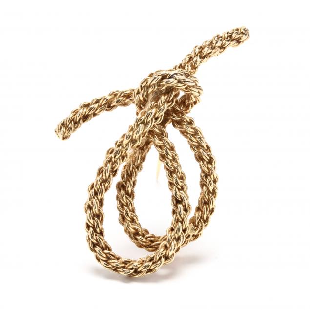 gold-knot-motif-brooch