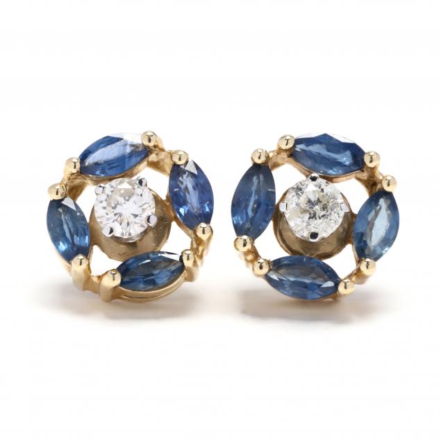 pair-of-diamond-ear-studs-with-sapphire-earring-jackets