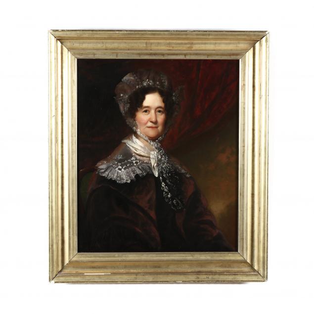 american-school-portrait-of-a-woman-circa-1840