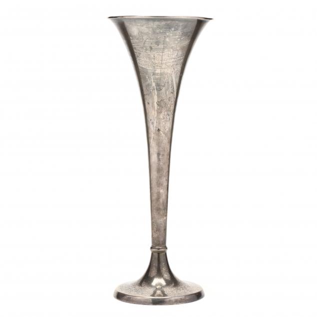 r-wallace-sons-sterling-silver-trumpet-vase
