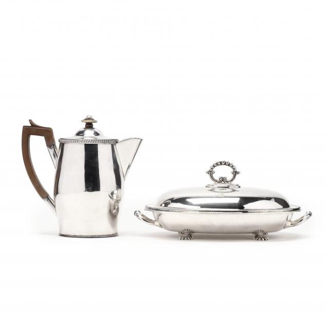 antique-english-silverplate-entree-server-and-hot-water-pitcher
