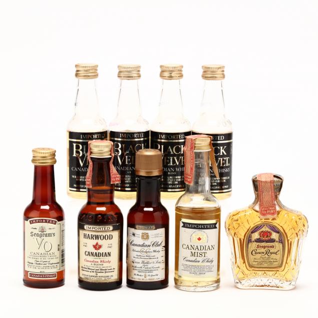 miniature-canadian-whisky-collection