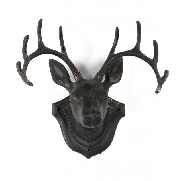 decorative-cast-iron-stag-mount