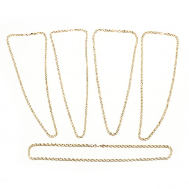 five-10kt-gold-necklaces