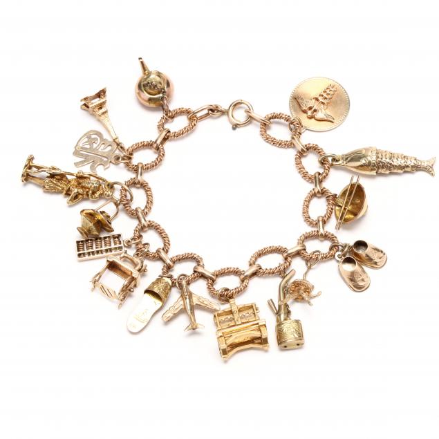 gold-charm-bracelet