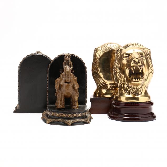 two-pair-of-figural-bookends