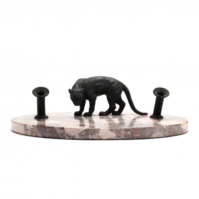 bronze-and-hardstone-figural-inkstand