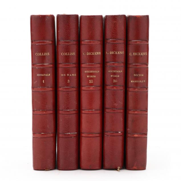 five-tauchnitz-editions-from-his-collection-of-british-authors