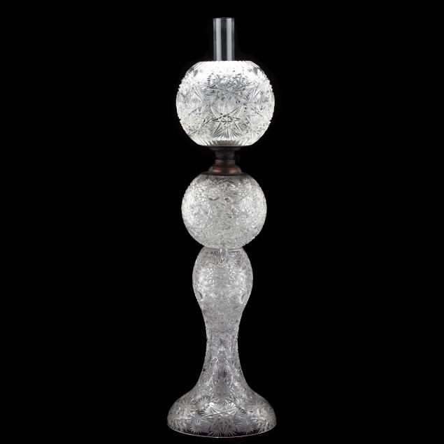 tall-cut-glass-oil-lamp