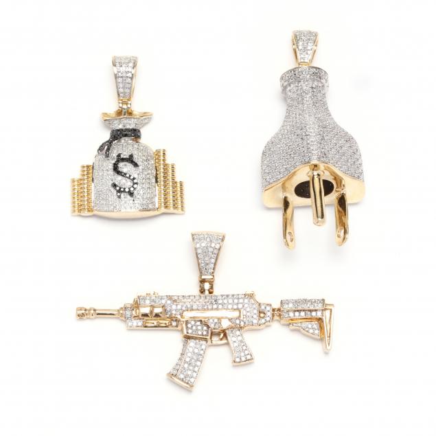 three-10kt-gold-and-diamond-charms