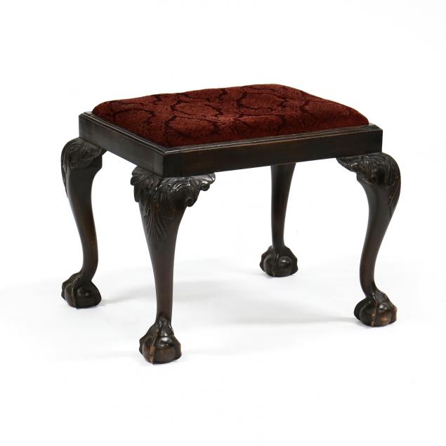 english-chippendale-carved-mahogany-stool