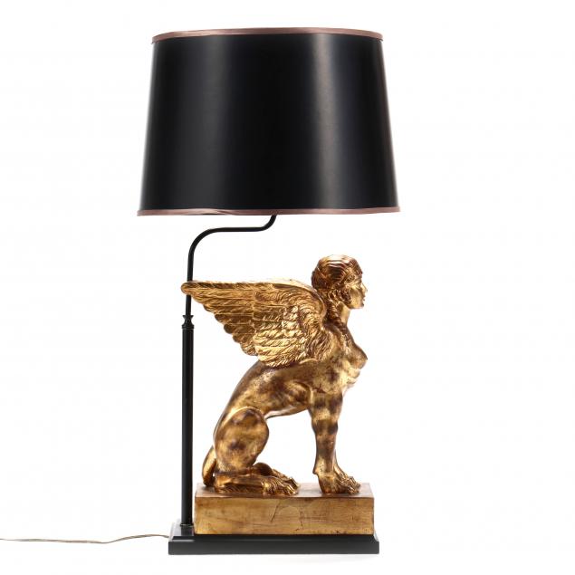 gilt-sphinx-table-lamp